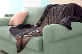 Bible Verses Premium Mink Sherpa Blanket - Lord's Prayer ~Matthew 6:9-13~ (Design: Lamp 3)