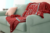 Bible Verses Premium Mink Sherpa Blanket - Faith Move Mountains ~Matthew 17:20~ Design 19