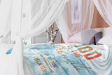 Bible Verses Premium Mink Sherpa Blanket - God Is The Strength Of My Heart Forever ~Psalm 73:26~ Design 5
