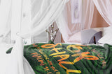 Bible Verses Premium Mink Sherpa Blanket - No Evil Shall Befall You ~Psalm 91:10~ Design 8