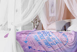 Bible Verses Premium Mink Sherpa Blanket - Lead Me To The Rock ~Psalm 61:2~ Design 8