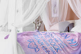 Bible Verses Premium Mink Sherpa Blanket - Lead Me To The Rock ~Psalm 61:2~ Design 17