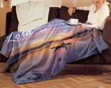 Bible Verses Premium Sherpa Mink Blanket - The Lord Heals, Forgives And Redeems ~Psalm 103:2-4~