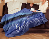Bible Verses Premium Sherpa Mink Blanket - You Are Chosen By God To Be Saved ~2 Thessalonians 2:13~
