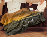 Bible Verses Premium Sherpa Mink Blanket - Your Healing Shall Spring Forth Speedily ~Isaiah 58:8~