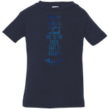 Bible Verse Infant Jersey T-Shirt - "Psalm 61:2" Design 2 - Meditate Healing Christian Store