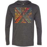 Bible Verse Men Long Sleeve T-Shirt Hoodie - "Psalm 73:26" Design 5 - Meditate Healing Christian Store