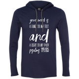 MeditateHealing.com | Bible Verse Men Long Sleeve T-Shirt Hoodie