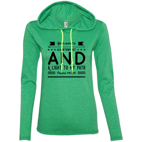 MeditateHealing.com | Bible Verse Ladies' Long Sleeve T-Shirt Hoodie