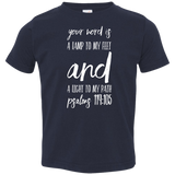 MeditateHealing.com | Bible Verse Toddler Jersey T-Shirt