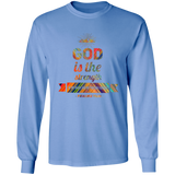 Bible Verse Long Sleeve Ultra Cotton T-Shirt - "Psalm 73:26" Design 2 - Meditate Healing Christian Store