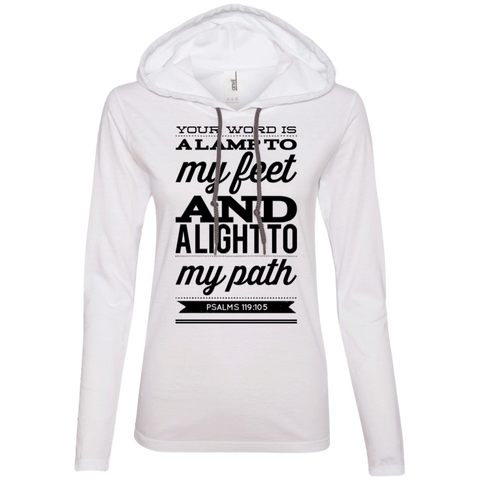 MeditateHealing.com | Bible Verse Ladies' Long Sleeve T-Shirt Hoodie