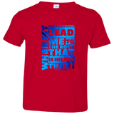 Bible Verse Toddler Jersey T-Shirt - "Psalms 61:2" Design 20 - Meditate Healing Christian Store