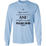 MeditateHealing.com | Bible Verse Long Sleeve Ultra Cotton T-Shirt