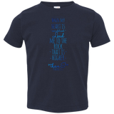 Bible Verse Toddler Jersey T-Shirt - "Psalms 61:2" Design 2 - Meditate Healing Christian Store