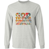 Bible Verse Long Sleeve Ultra Cotton T-Shirt - "Psalm 73:26" Design 3 - Meditate Healing Christian Store