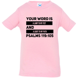 MeditateHealing.com | Bible Verse Infant Jersey T-Shirt