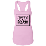 MeditateHealing.com | Bible Verses Ladies Ideal Racerback Tank