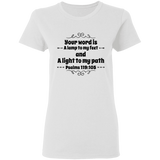 MeditateHealing.com | Bible Verse Ladies' T-Shirt