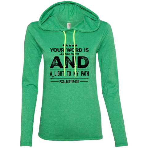 MeditateHealing.com | Bible Verse Ladies' Long Sleeve T-Shirt Hoodie