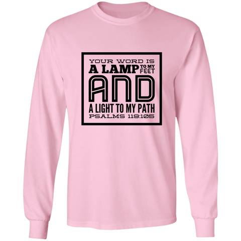 MeditateHealing.com | Bible Verse Long Sleeve Ultra Cotton T-Shirt