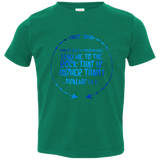 Bible Verse Toddler Jersey T-Shirt - "Psalms 61:2" Design 8 - Meditate Healing Christian Store