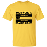 MeditateHealing.com | Bible Verse Men 5.3 oz. T-Shirt