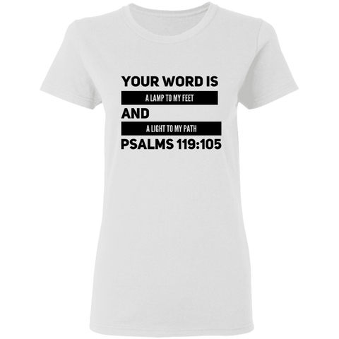 MeditateHealing.com | Bible Verse Ladies' T-Shirt