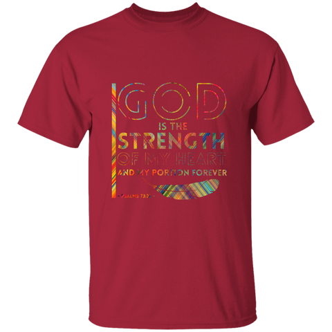 MeditateHealing.com | Bible Verse Men 5.3 oz. T-Shirt