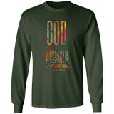 Bible Verse Long Sleeve Ultra Cotton T-Shirt - God Is The Strength Of My Heart ~Psalm 73:26~ Design 19