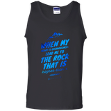 Bible Verse Men 100% Cotton Tank Top - "Psalm 61:2" Design 14 - Meditate Healing Christian Store