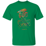 Bible Verse Men 5.3 oz. T-Shirt - "Psalm 73:26" Design 13 - Meditate Healing Christian Store