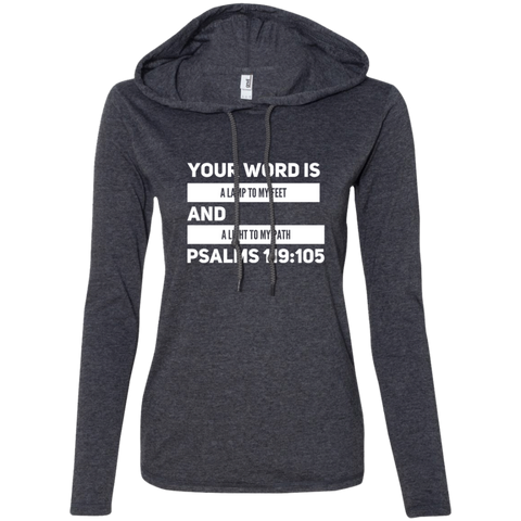 MeditateHealing.com | Bible Verse Ladies' Long Sleeve T-Shirt Hoodie