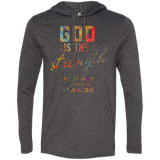 Bible Verse Men Long Sleeve T-Shirt Hoodie - "Psalm 73:26" Design 6 - Meditate Healing Christian Store