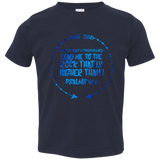Bible Verse Toddler Jersey T-Shirt - "Psalms 61:2" Design 8 - Meditate Healing Christian Store
