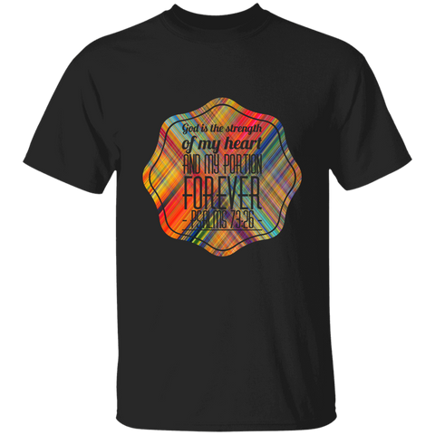 MeditateHealing.com | Bible Verse Men 5.3 oz. T-Shirt