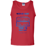 Bible Verse Men 100% Cotton Tank Top - "Psalm 61:2" Design 5 - Meditate Healing Christian Store