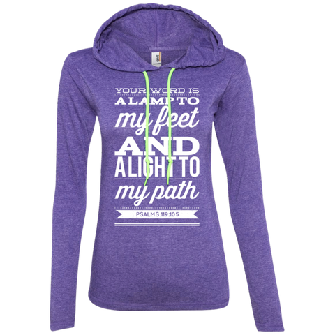 MeditateHealing.com | Bible Verse Ladies' Long Sleeve T-Shirt Hoodie