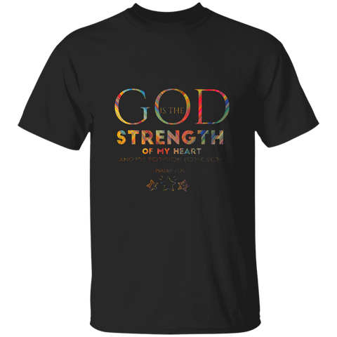 MeditateHealing.com | Bible Verse Men 5.3 oz. T-Shirt