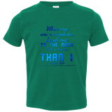 Bible Verse Toddler Jersey T-Shirt - "Psalms 61:2" Design 6 - Meditate Healing Christian Store