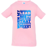 Bible Verse Infant Jersey T-Shirt - "Psalm 61:2" Design 20 - Meditate Healing Christian Store