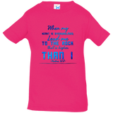 Bible Verse Infant Jersey T-Shirt - "Psalm 61:2" Design 6 - Meditate Healing Christian Store