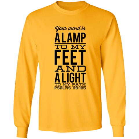 MeditateHealing.com | Bible Verse Long Sleeve Ultra Cotton T-Shirt