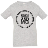 Bible Verse Infant Jersey T-Shirt - "Psalm 119:105" Design 8 (Black Font) - Meditate Healing Christian Store