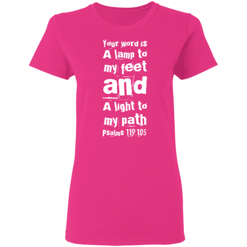MeditateHealing.com | Bible Verse Ladies' T-Shirt