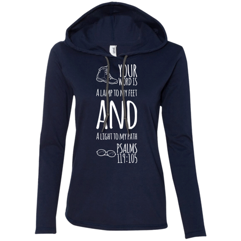 MeditateHealing.com | Bible Verse Ladies' Long Sleeve T-Shirt Hoodie