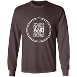 Bible Verse Unisex Long Sleeve T-Shirt - Your Word Is Light To My Path ~Psalm 119:105~ Design 8