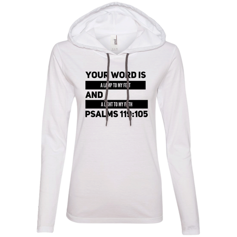 MeditateHealing.com | Bible Verse Ladies' Long Sleeve T-Shirt Hoodie