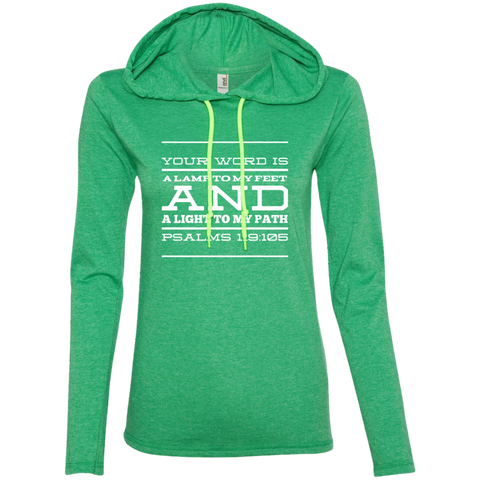 MeditateHealing.com | Bible Verse Ladies' Long Sleeve T-Shirt Hoodie