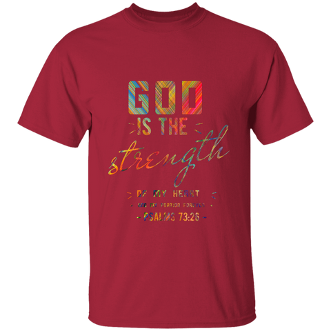 MeditateHealing.com | Bible Verse Men 5.3 oz. T-Shirt